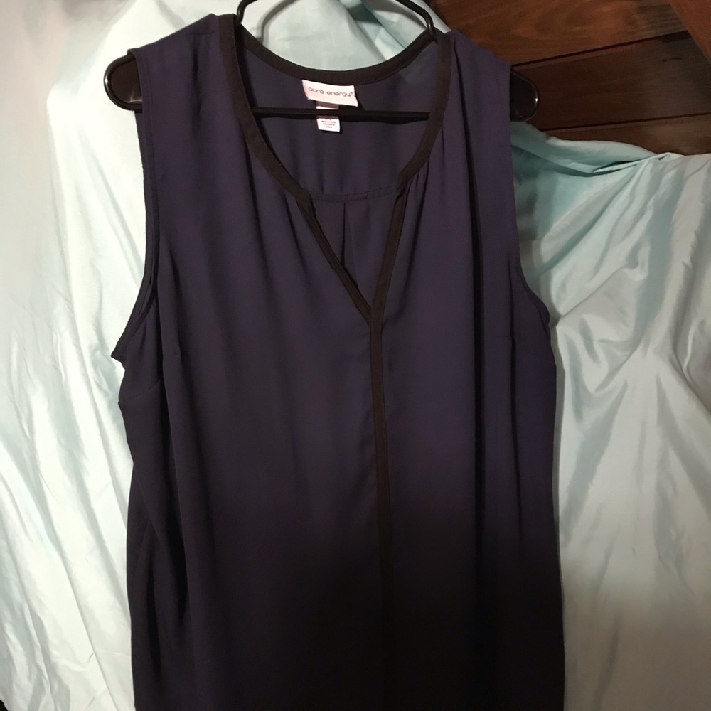 Navy Ladies Blouse